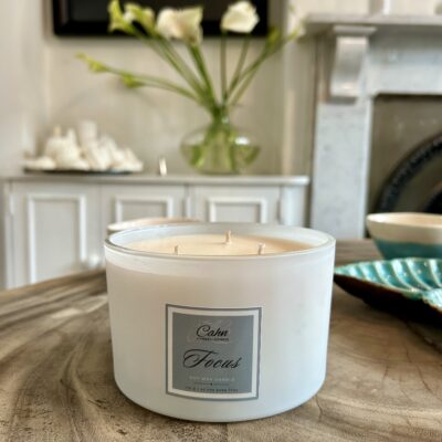 3 wick Focus Candle