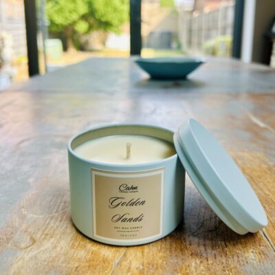 Golden Sands Travel Candle 200gms
